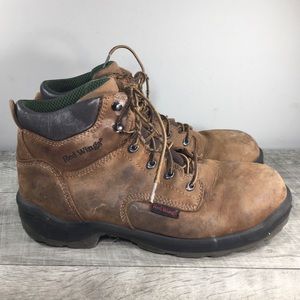 Red Wing Shoes 950 EH Mens Brown Leather Work Sport Hunt Soft Toe Boots Size 13